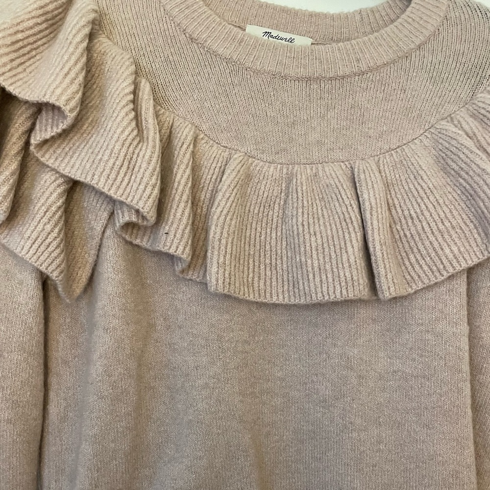 Madewell S light pink sweater